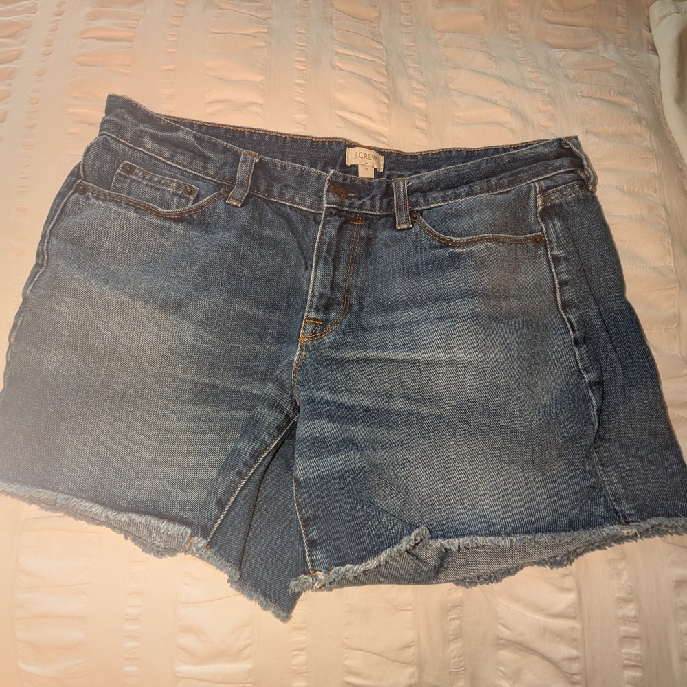 J. Crew Blue Jean Shorts